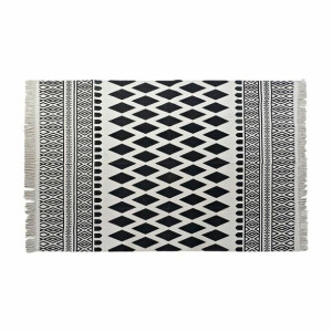 Dywan DKD Home Decor Czarny Biały (120 x 180 x 0,7 cm)