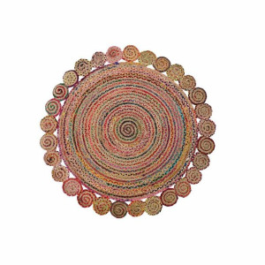 Dywan DKD Home Decor Wielokolorowy Arabia (200 x 200 x 1 cm)