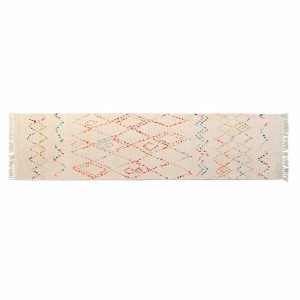 Dywan DKD Home Decor 60 x 240 x 0,7 cm Poliester Wielokolorowy Romby