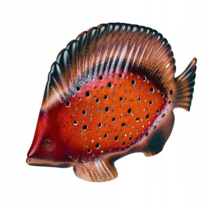 Figurka lampion ceramiczna Byba Czerwony
