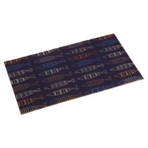 Wycieraczka Versa Ryby Poliester (40 x 2 x 70 cm)