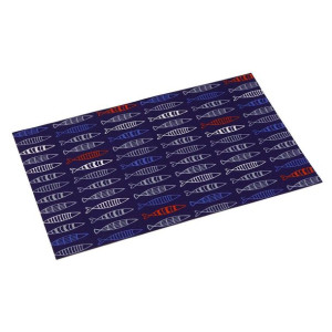 Dywan Versa Kuchnia Ryby Poliester (50 x 2 x 80 cm)