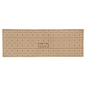 Dywan Healthy Food Beżowy Poliamid Lateks syntetyczny (40 x 1 x 120 cm)