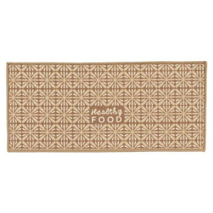 Dywan Healthy Food Beżowy Poliamid Lateks syntetyczny (40 x 1 x 90 cm)
