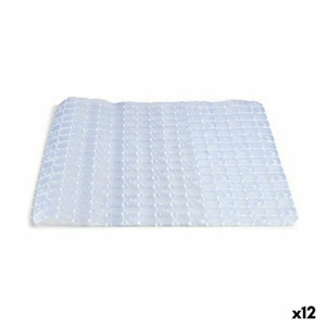 Mata do kąpieli Przezroczysty PVC (0,03 x 50 x 50 cm) (12 Sztuk)
