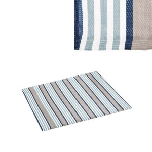 Outdoor Carpet Symi Szary Beżowy Brązowy polipropylen 90 x 150 cm