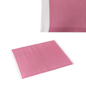 Outdoor Carpet Andros Różowy Biały polipropylen 90 x 150 cm