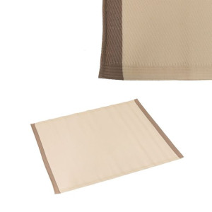 Outdoor Carpet Andros Beżowy Brązowy polipropylen 90 x 150 cm
