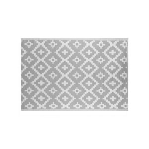 Outdoor Carpet Paros Szary polipropylen 140 x 200 cm