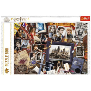 Puzzle 500el. Pamiątki z Hogwartu