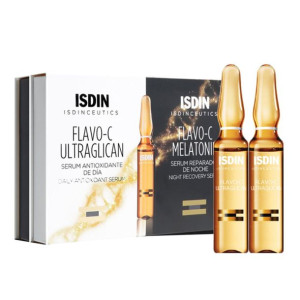 Serum Antyoksydacyjne Melatonin + Ultraglican Isdin (20 uds)