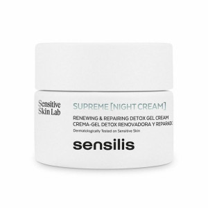 Przeciwzmarszczkowy Krem na Noc Sensilis Supreme Real Detox (50 ml)