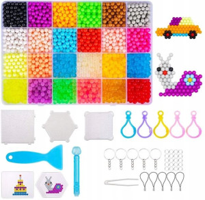 KORALIKI WODNE MAGIC BEADS 3000+elem Prezent WZORY