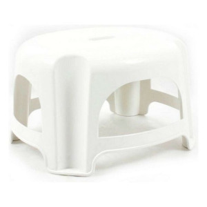 Taboret Step Plastikowy Biały (29 x 25 x 18,5 cm)