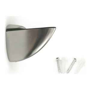 Uchwyt Confortime Srebrzysty Metal 2 Sztuk (10 x 8,4 x 3,7 cm)