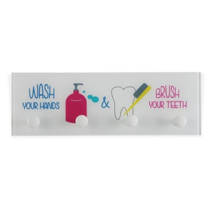 Wieszak na ubrania Versa Wash & Brush Pop (3 x 12 x 36 cm)