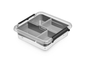 Moxom SimpleStore Pojemnik 0,6  L + Insert 15x15