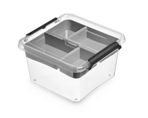 Moxom SimpleStore Pojemnik 1,15  L + Insert 15x15