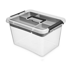 Moxom SimpleStore Pojemnik Handle 15,5 L + Insert 30x40