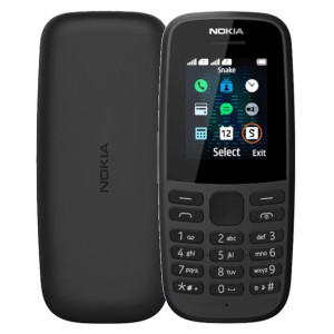 Telefon NOKIA 105 Dual Sim Czarny