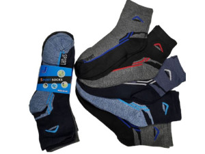 5 x SKARPETY MĘSKIE bawełniane sportowe 40-43