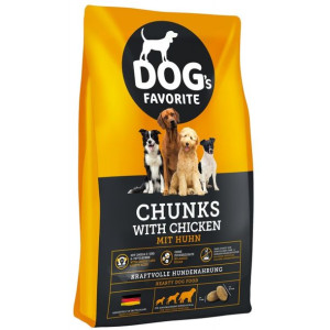 Dogs Favorit sucha karma dla psów dorosłych kurczak 15 kg Happy Dog