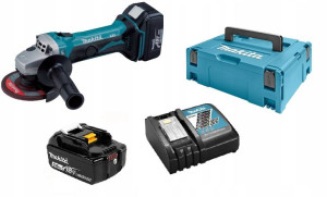 Makita Dga452rtj Szlifierka Kątowa 115mm 18v 2x5ah