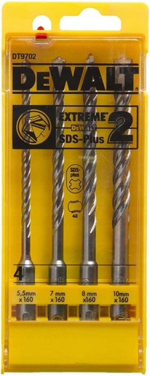 Dewalt DT9702 Wiertła do betonu SDS+ 4szt 5,5-10mm