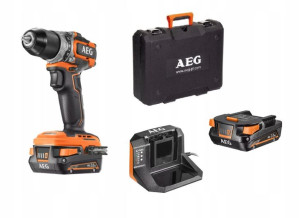 Aeg Bs18sbl-202c Wiertarko-wkrętarka 18v 2x2,0ah