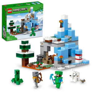 Lego Minecraft Ośnieżone szczyty 21243