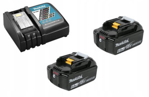 Makita 2 Akumulatory Bl1860b 6ah +ładowarka Dc18rc
