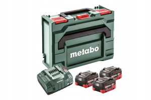 Metabo Zestaw 3 Akumulatory 18v 5,5ah + Ładowarka