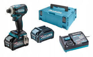 Makita Td001gm201 Wkrętarka Udar 40v Max Xgt 2x4ah