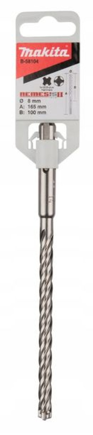 Makita B-58104 Wiertło udarowe SDS-PLUS 2,8x165mm