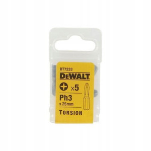 DeWALT DT7233 Końcówki Torsion PH3 25 mm 5szt.