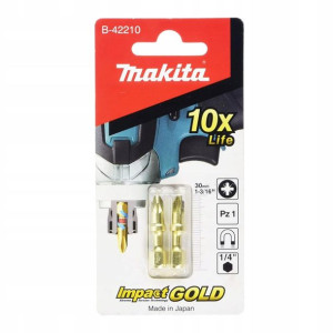 Makita B-42210 Zestaw bitów PZ1 2szt. 30mm