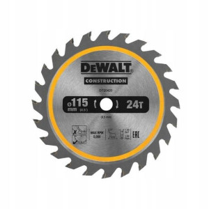 Dewalt Dt20420 Piła Tarczowa 115x9,5mm 24z