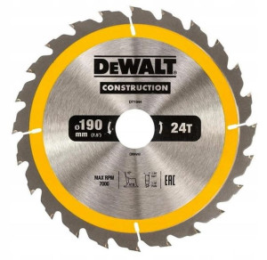 Dewalt Tarcza tnąca do drewna 190x30mm 24T DT1944