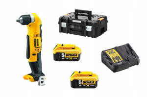 Dewalt Dcd740p2 Wiertarka Kątowa 18v 2x5,0ah 33nm