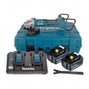 Makita DGA900PT2 Szlifierka kątowa 230mm 18V 2x5