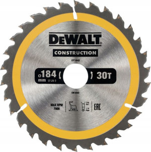 Dewalt Tarcza tnąca do drewna 184x30mm 30T DT1942