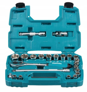 Makita Zestaw nasadek + klucz 1/2" B-65589