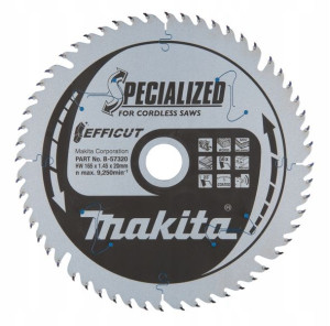 Makita B-57320 Tarcza Tnąca Efficut 165x20mm 56z