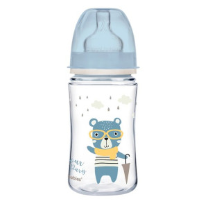 Canpol Babies EasyStart butelka szeroka antykolkowa Bonjour Paris 240ml