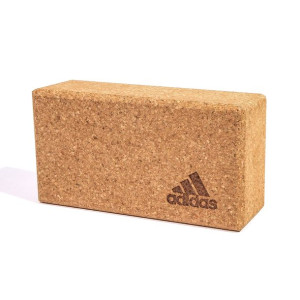 Kostka do jogi z korka Adidas