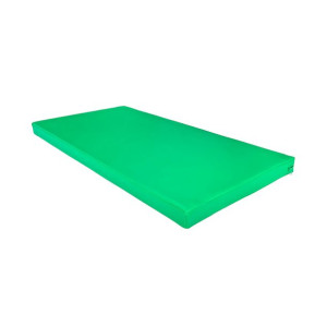 Materac gimnastyczny UNDERFIT 120 x 60 x 6 cm twardy zielony