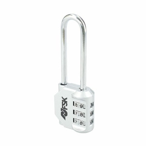 Zamek szyfrowy Ferrestock Srebrzysty (53 mm)