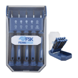 Zestaw narzędzi precyzyjnych Ferrestock Precyzja (10 pcs)