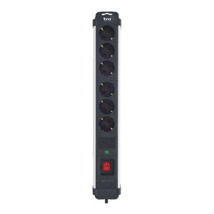 Przedłużacz 6 Wejść z Przełącznikiem TM Electron 230 V