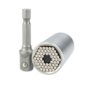 Klucz nasadowy Ferrestock 7 a 19 mm Stal 3/8"